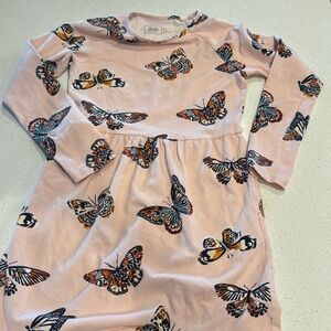 NWT Bixby Nomad butterfly dress. Girls M (8/10)